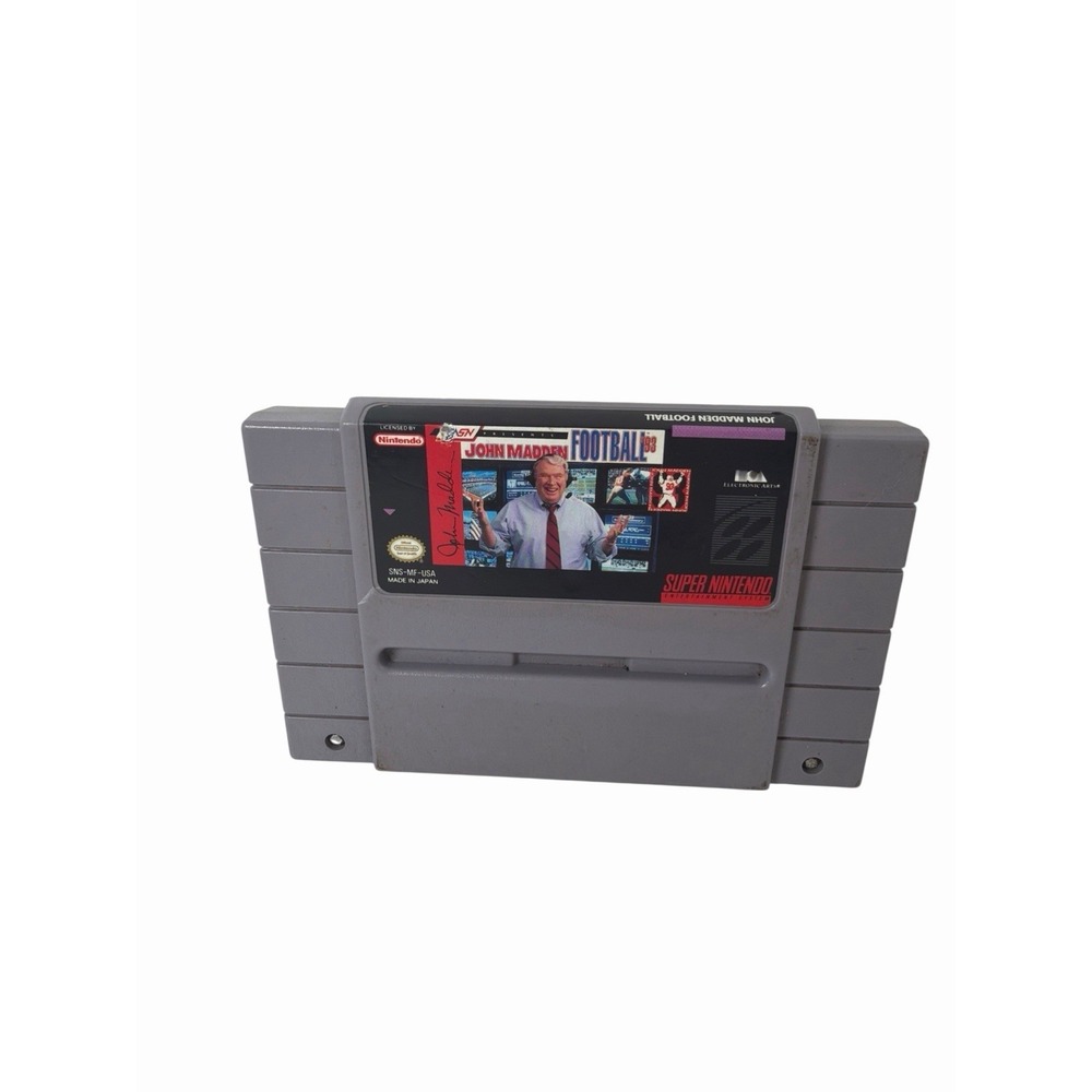 John Madden Football (Super‎ Nintendo Entertainment System, 1993)